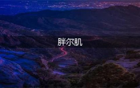 十大增肥产品 全球公认(胖尔肌)