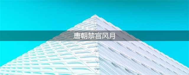 唐朝禁宫中的权谋与凤舞，深探漩涡之谜，惊人内幕！(唐朝禁宫风月)
