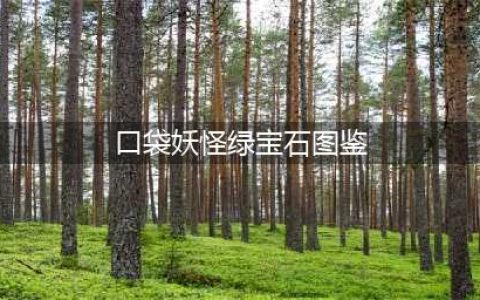 《口袋妖怪究极绿宝石5.3》全代精灵图鉴汇总(口袋妖怪绿宝石图鉴)