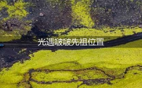 《光遇》啵啵先祖位置详解