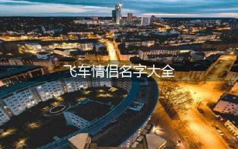 《QQ飞车手游》什么情侣名字好听 最浪漫的情侣名字大全(飞车情侣名字大全)