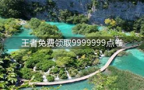 《王者荣耀》9999999点卷码如何领取 9999999点卷码领取方法分享