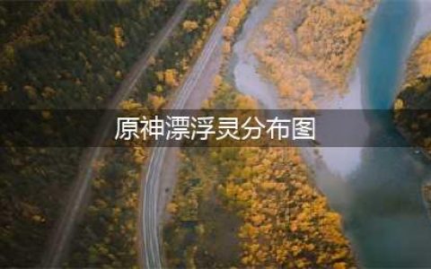 原神漂浮灵分布图