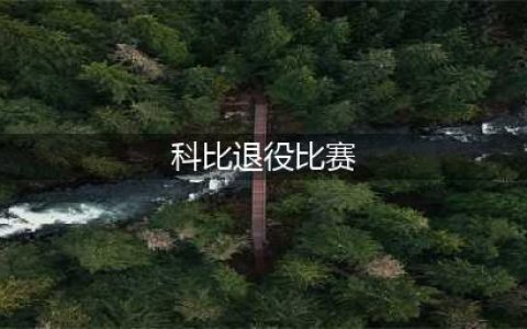 科比退役之战篮球历史的重要时刻(科比退役比赛)