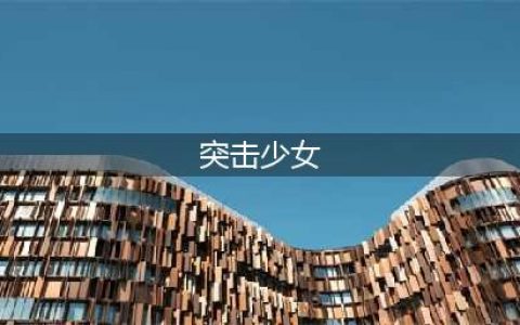 清除眼前的障碍吧！ 《终末阵线》突击少女解析(突击少女)