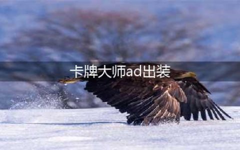 《LOL》9.12中单AD卡牌大师怎么出装 AD卡牌大师出装方法(卡牌大师ad出装)