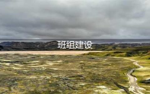 最新班组建设方案，看完职场小白也能升级了！(班组建设)