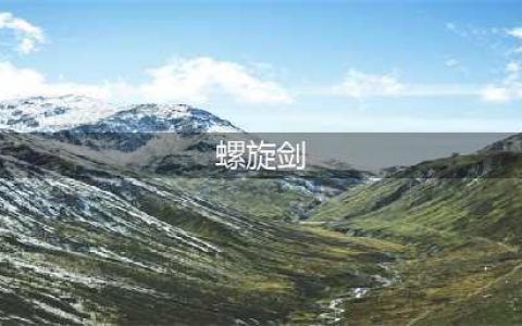 《王牌竞速》螺旋剑强度一览 螺旋剑厉害吗(螺旋剑)