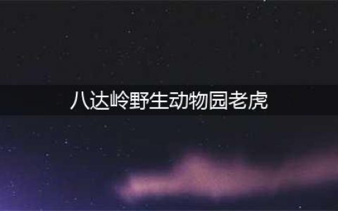 八达岭老虎伤人事件：女儿毁容无工作，母亲死亡索赔百万惹众怒(八达岭野生动物园老虎)