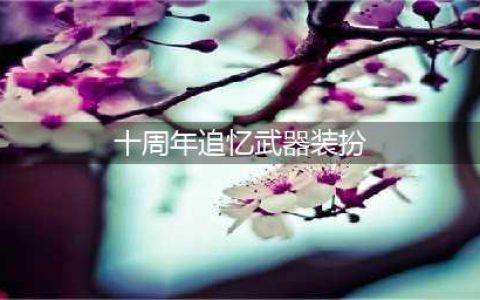 《dnf》十周年武器装扮外观及属性汇总 十周年追忆武器装扮领取方法(十周年追忆武器装扮)