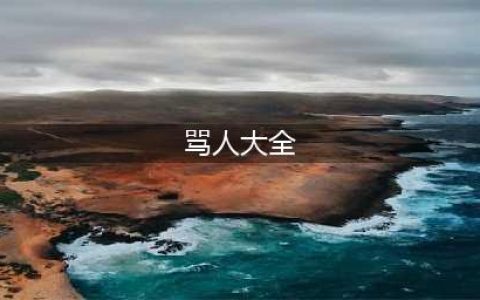 怼人金句大合集，太狠了！(骂人大全)