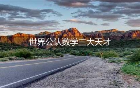世界四大数学天才，“欧拉恒等式”被称为上帝创造的公式(世界公认数学三大天才)