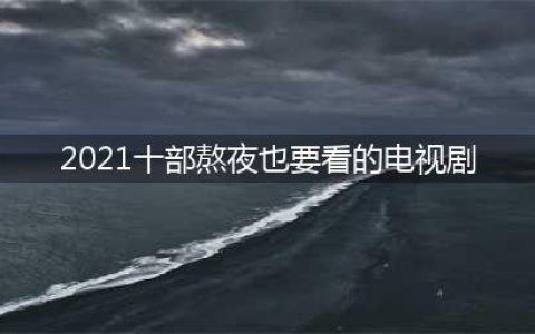 一半是正能量，一半是治愈系，2021十大品质好剧你都追了吗？(2021十部熬夜也要看的电视剧)