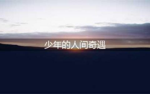 少年的人间奇遇各结局怎么打 全流程通关攻略