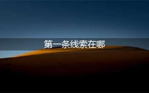 《盗贼之海》丢失的货物商人攻略 任务流程分享(第一条线索在哪)