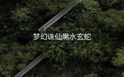 《梦幻新诛仙》黑水玄蛇怎么打 黑水玄蛇打法攻略