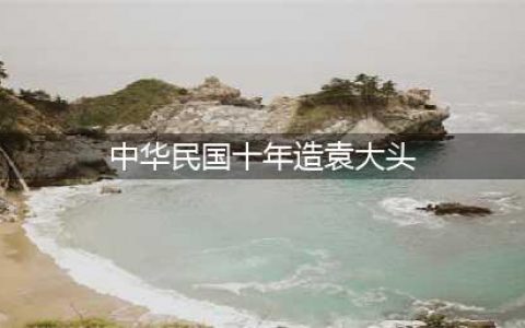 精品推荐-中华民国十年造袁大头(中华民国十年造袁大头)