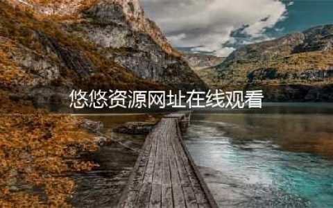 悠悠影院您的私人影院，提供多种类型视频播放服务(悠悠资源网址在线观看)