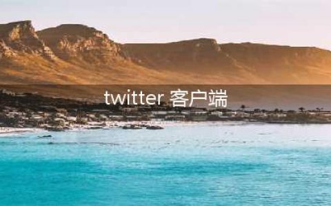 Twitter客户端(twitter 客户端)