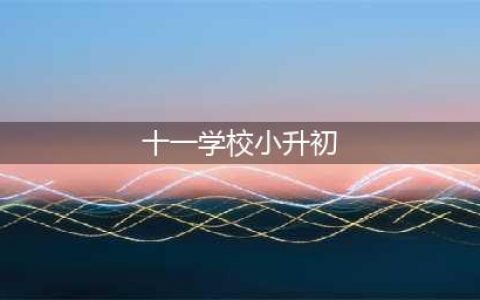 在北京人大附中、十一学校、101就读是怎样的体验？虐并快乐着(十一学校小升初)