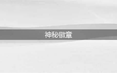 破晓传说神秘徽章制作方法教程